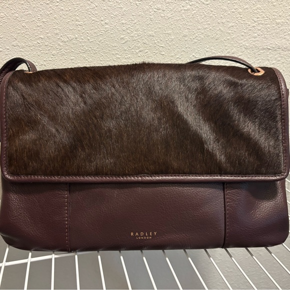 RADLEY LONDON Handbags - Radley London Dark Brown Leather Shoulder Bag